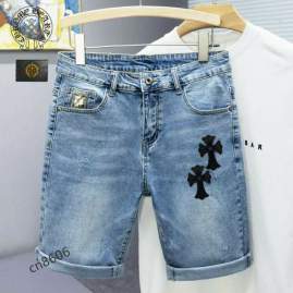Picture of Chrome Hearts Jeans Short _SKUChromeHeartsJeanPantssz28-3825t018784